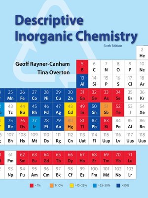 cover image of Descriptive Inorganic Chemistry